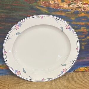 14” Oval Platter Fine China Fleur Savoir Vivre Floral Y0221, Made in Thailand